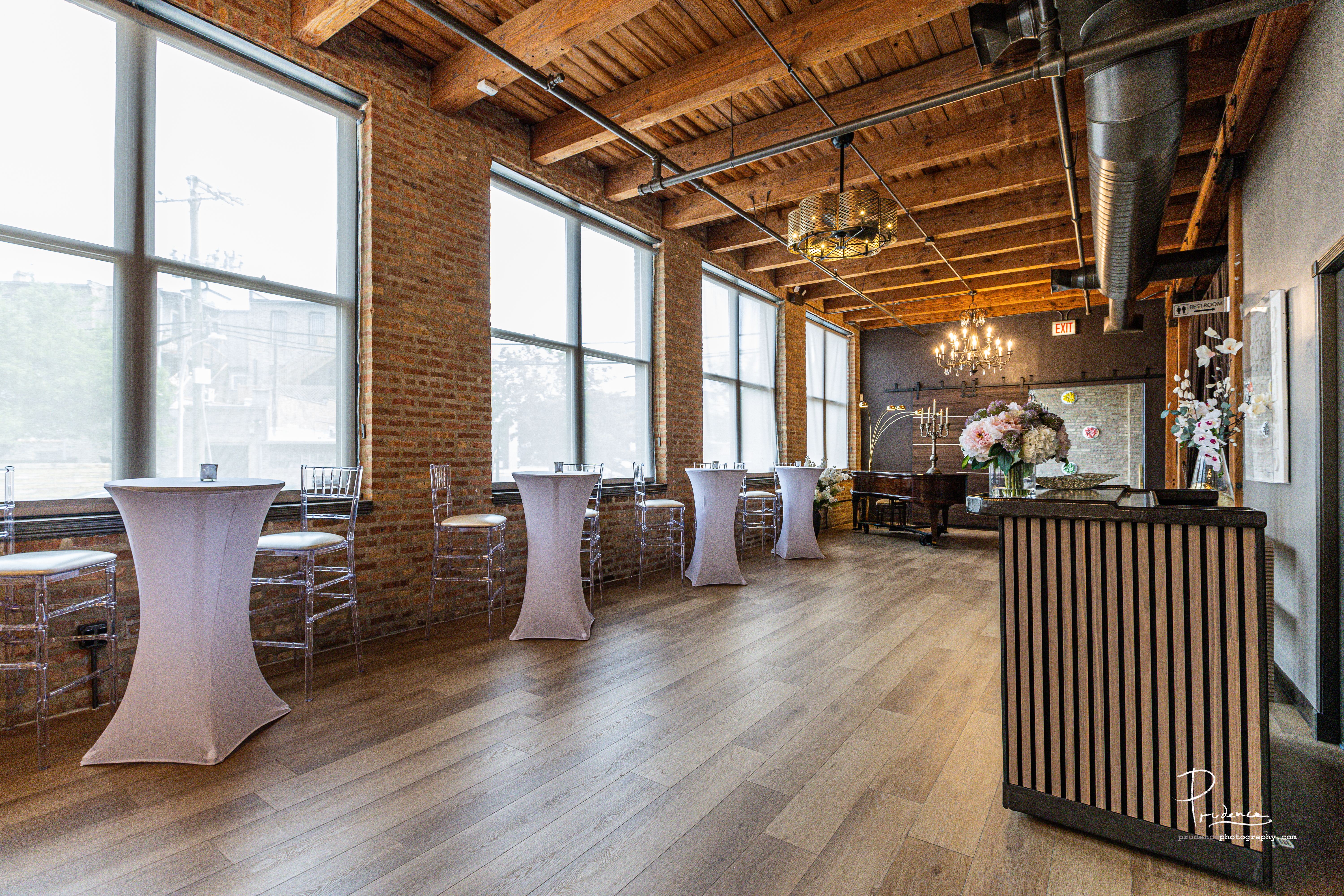 First floor event area at 815 W Weed St